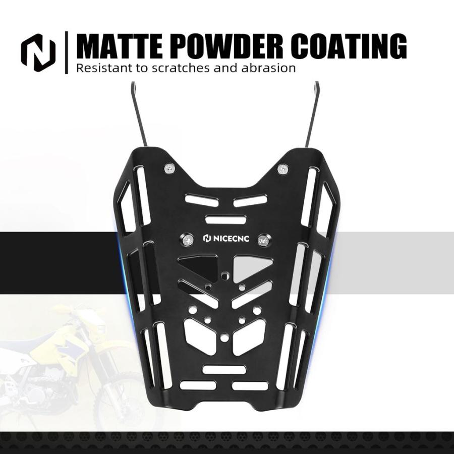 【並行輸入品】NICECNC スズキ DR-Z 400S 400SM DRZ400S DRZ400SM 2000-2024 リアキャリアテールラック貨物ブラケットアルミ Q235の画像