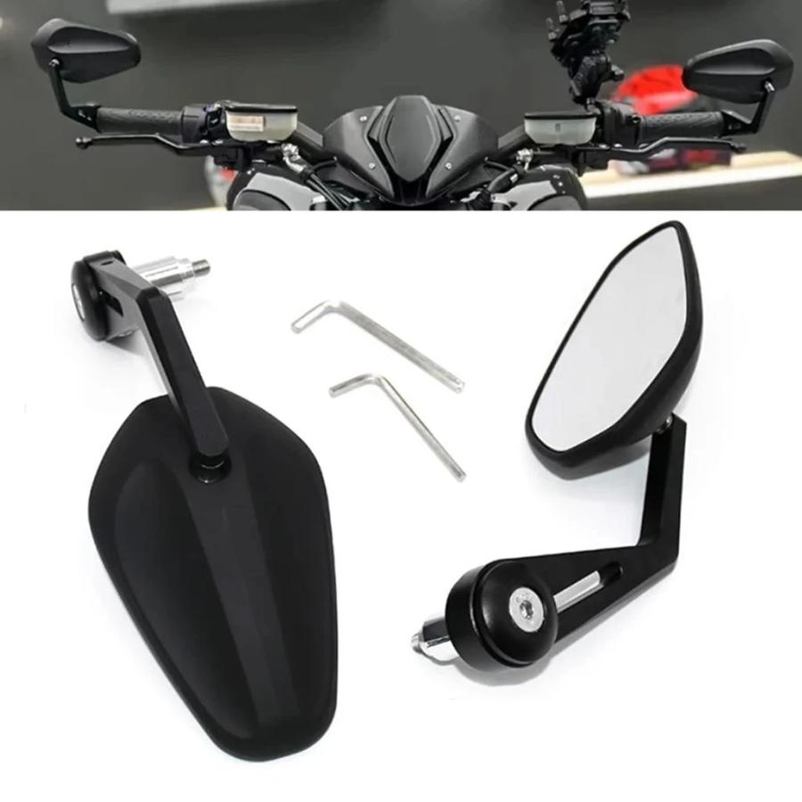 並行輸入品】バイクハンドルバーバックミラー Mv agusta brutale 675