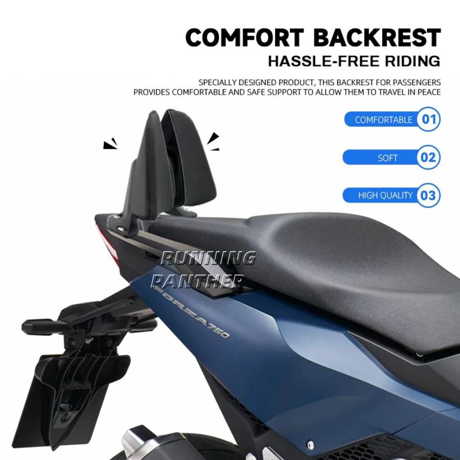 【並行輸入品】バイク助手席ホンダ X-ADV 750 NSS 750 NSS750 2021 2022 リアクッションパッドの画像