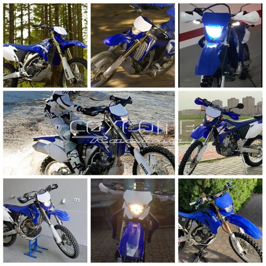 並行輸入品】デュアルスポーツヘッドLEDヘッドライト Mocoクロス