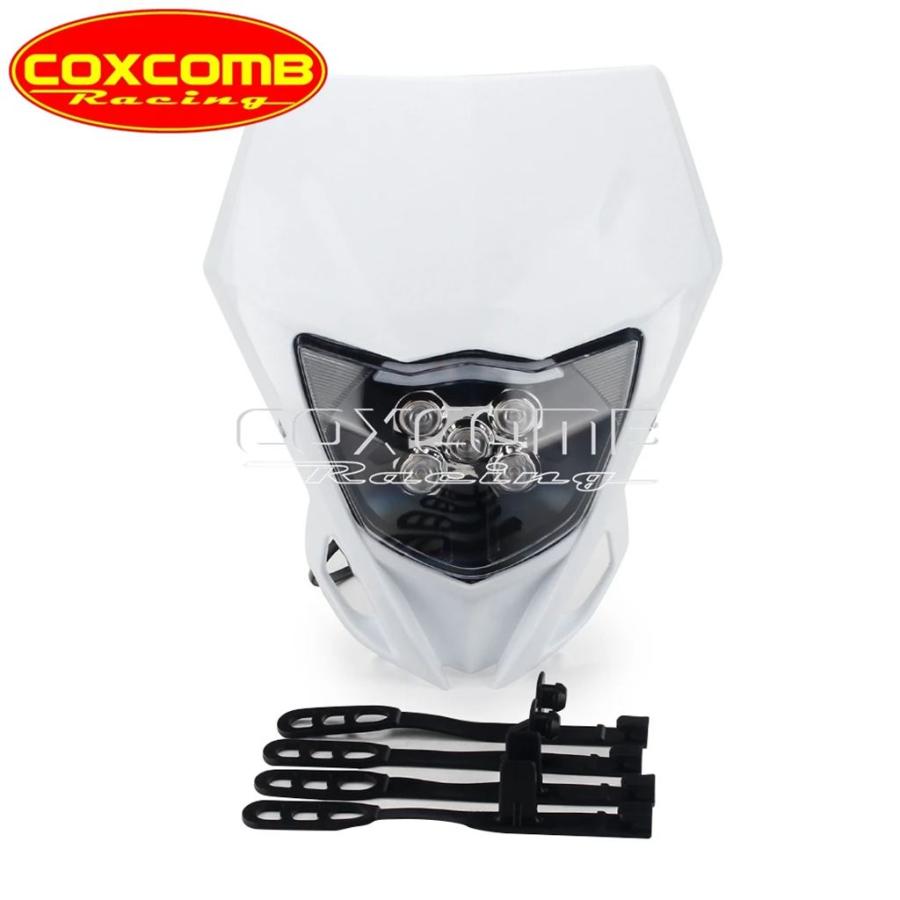 【並行輸入品】スーパーモト-エンデューロLEDヘッドライト ヤマハ用フロントライト yz125 yz250 yz450 yz450f wr250 wr450 yz85 wr125r tt250rの画像