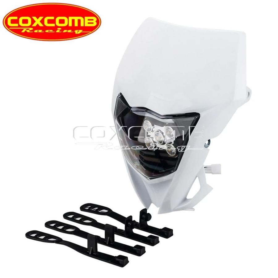 【並行輸入品】スーパーモト-エンデューロLEDヘッドライト ヤマハ用フロントライト yz125 yz250 yz450 yz450f wr250 wr450 yz85 wr125r tt250rの画像