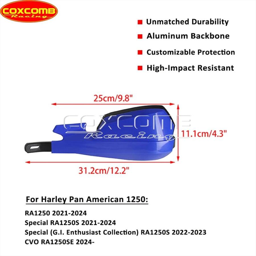 【並行輸入品】バイクハンドルバー保護 ハンドプロテクション Harley Pan America 1250 ra1250 スペシャルra1250s cvo ra1250se 21-24_7