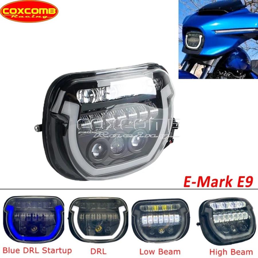 【並行輸入品】ハーレーツーリングストリートグライド FLHX CVO/SE FLHXSE ウルトラ FLHXU バイクライト LEDの画像