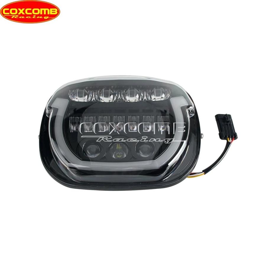 【並行輸入品】ハーレーツーリングストリートグライド FLHX CVO/SE FLHXSE ウルトラ FLHXU バイクライト LEDの画像