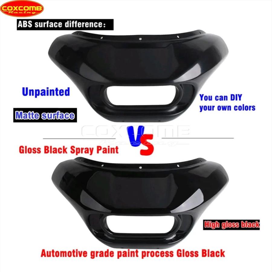 【並行輸入品】クラブスタイルLEDヘッドライトバイクフロントランプフェアリングカウルマスクカバー ハーレーソフテイルスタンダード107_10
