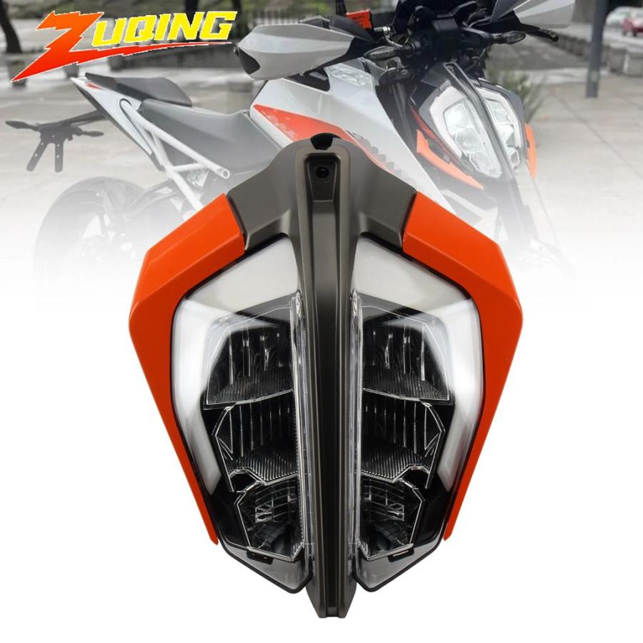 【並行輸入品】KTM デューク 390 バイク LED ヘッドライトアセンブリ 2017 2022_2