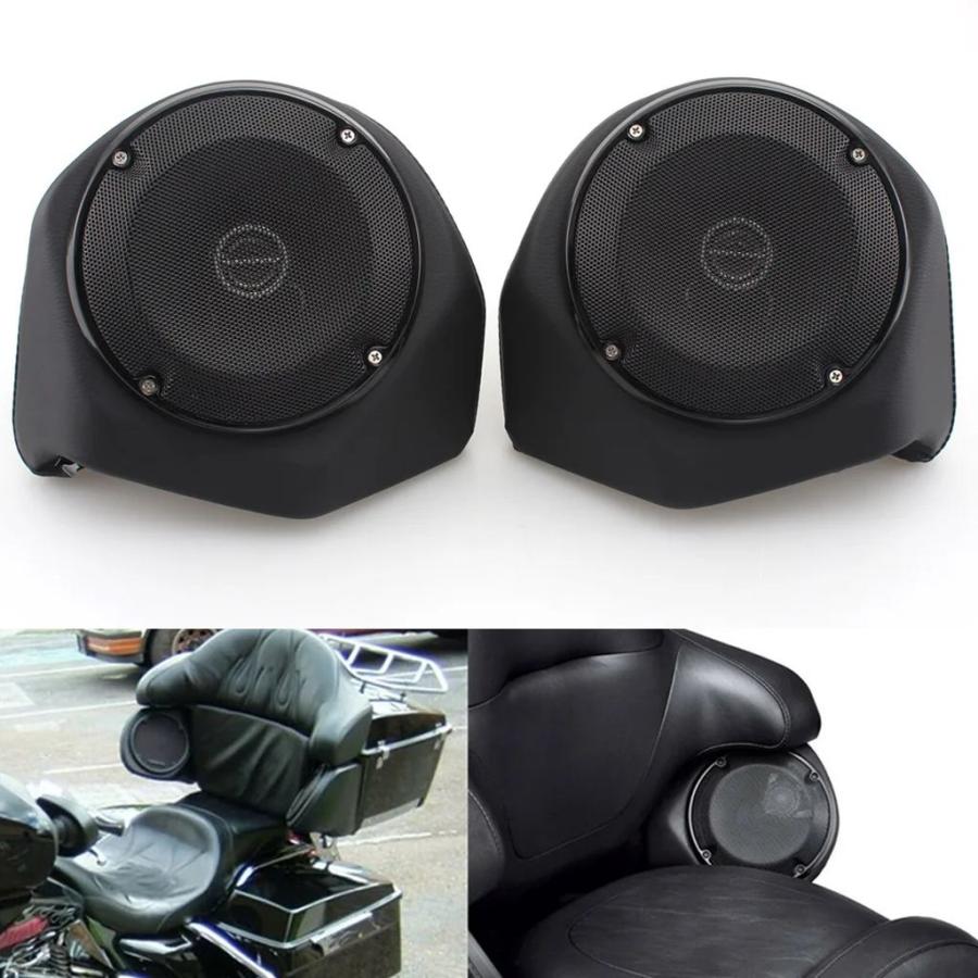 並行輸入品】バイクツアーパックリアスピーカーハーレーツーリング