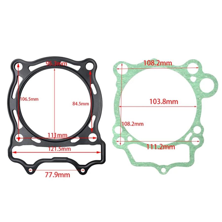 【並行輸入品】バイク 二輪エンジンピストンリングキットシールキット サイズ95mm ヤマハYZ450f yz450 f yz 450 wr450f wr 450_7