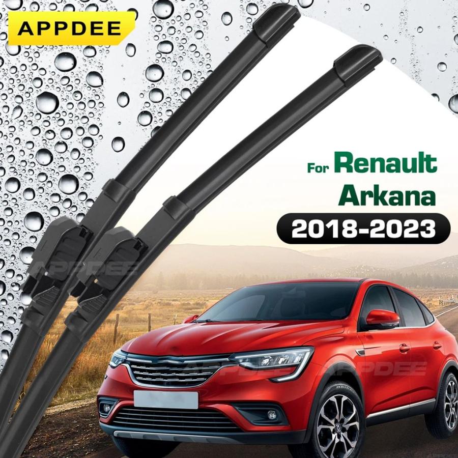 ルノー純正！新品　Renault アルカナ　ワイパーセット 並行輸入品】ルノーアルカナ用シリコンゴムフロントワイパーブレード