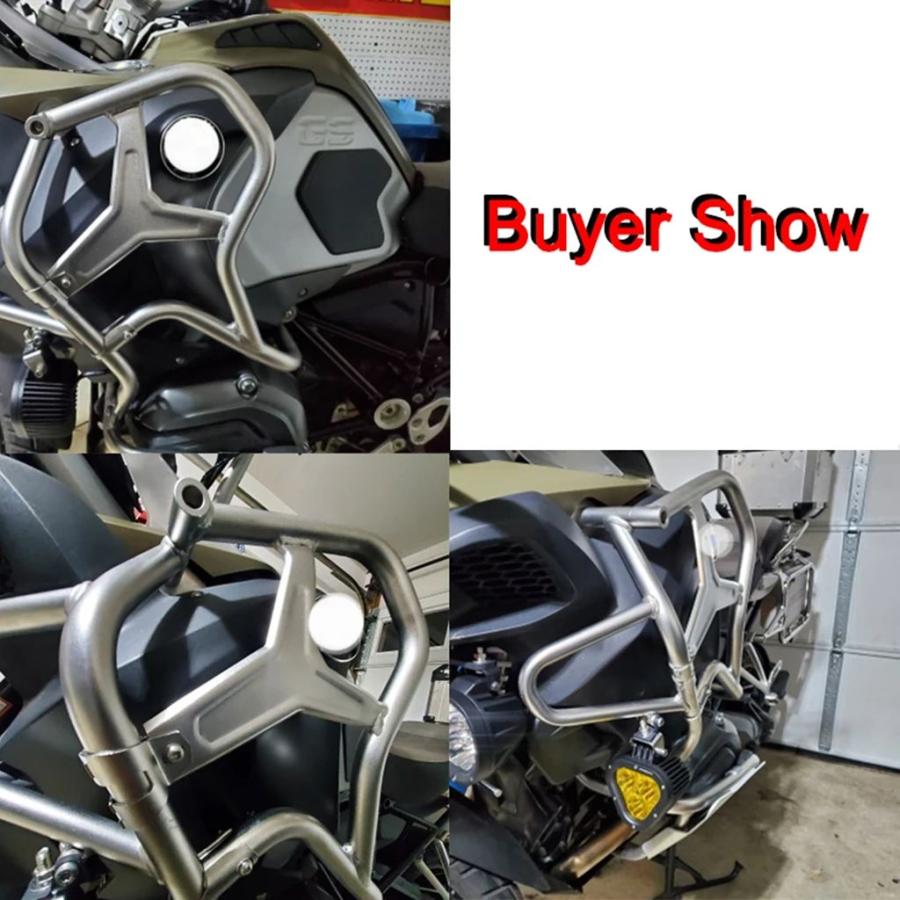 【並行輸入品】BMW R1200GS R 1200GS LC ADV R 1200 GS Adventure 2014-2019用 バイクエンジンガードクラッシュバー バンパーフレーム保護