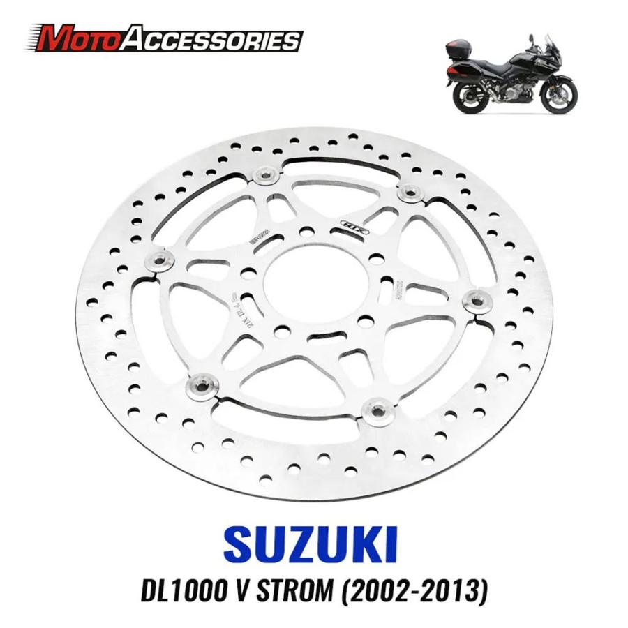 【並行輸入品】スズキ DL1000 Vストローム 2002 2013用フロントブレーキディスク DL1000用フローティングディスクローターMTXの画像