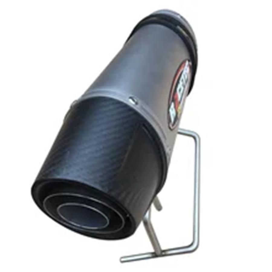 【並行輸入品】51 mmチタンカーボンバイクマフラーパイプインレット 280 mm-320 mmバイクパフォーマンス排気システム