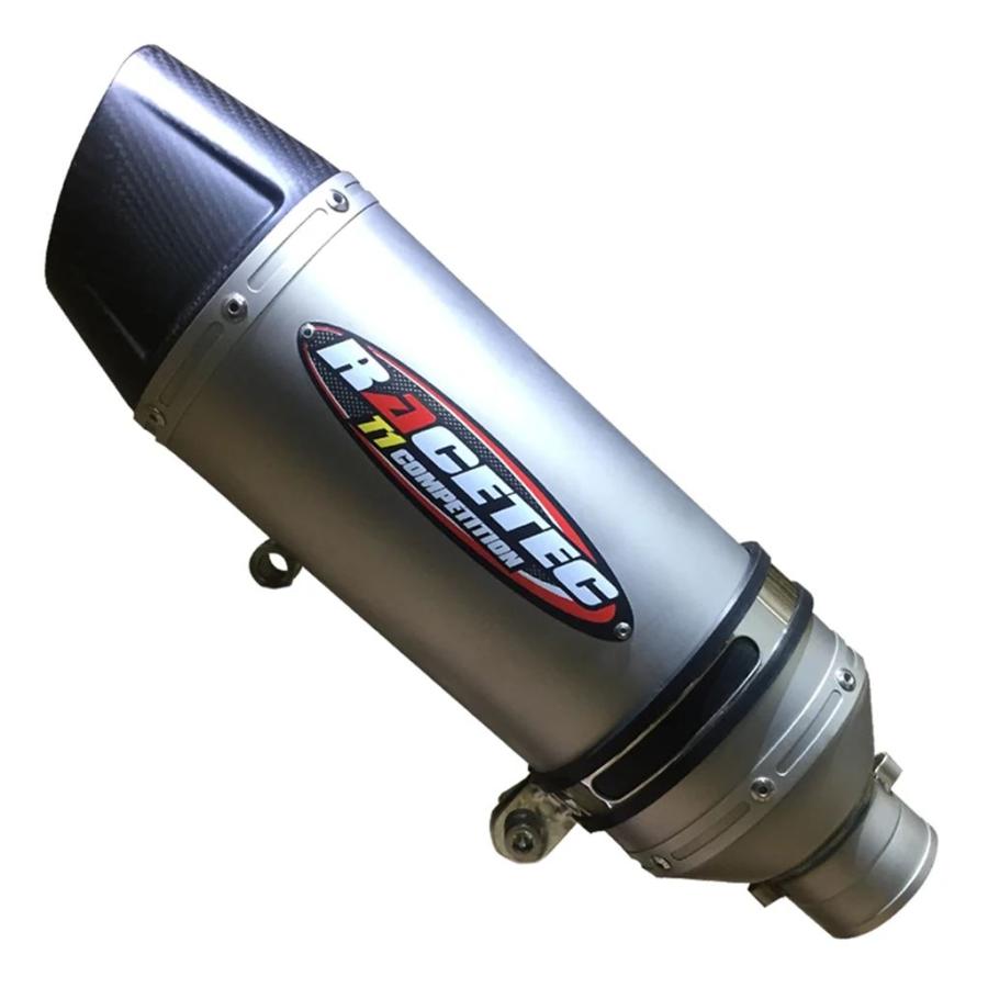 【並行輸入品】51 mmチタンカーボンバイクマフラーパイプインレット 280 mm-320 mmバイクパフォーマンス排気システム