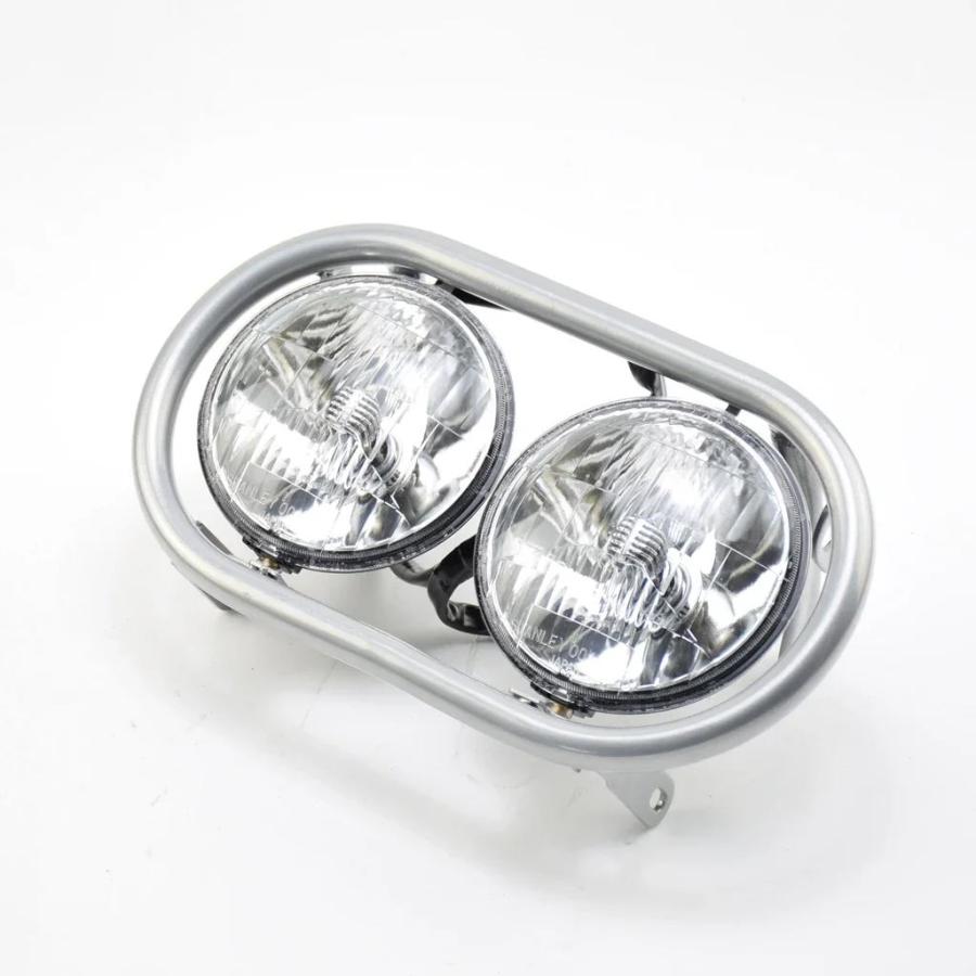 並行輸入品】バイク用ダブルヘッドライト配線ハーネス ヘッドライト
