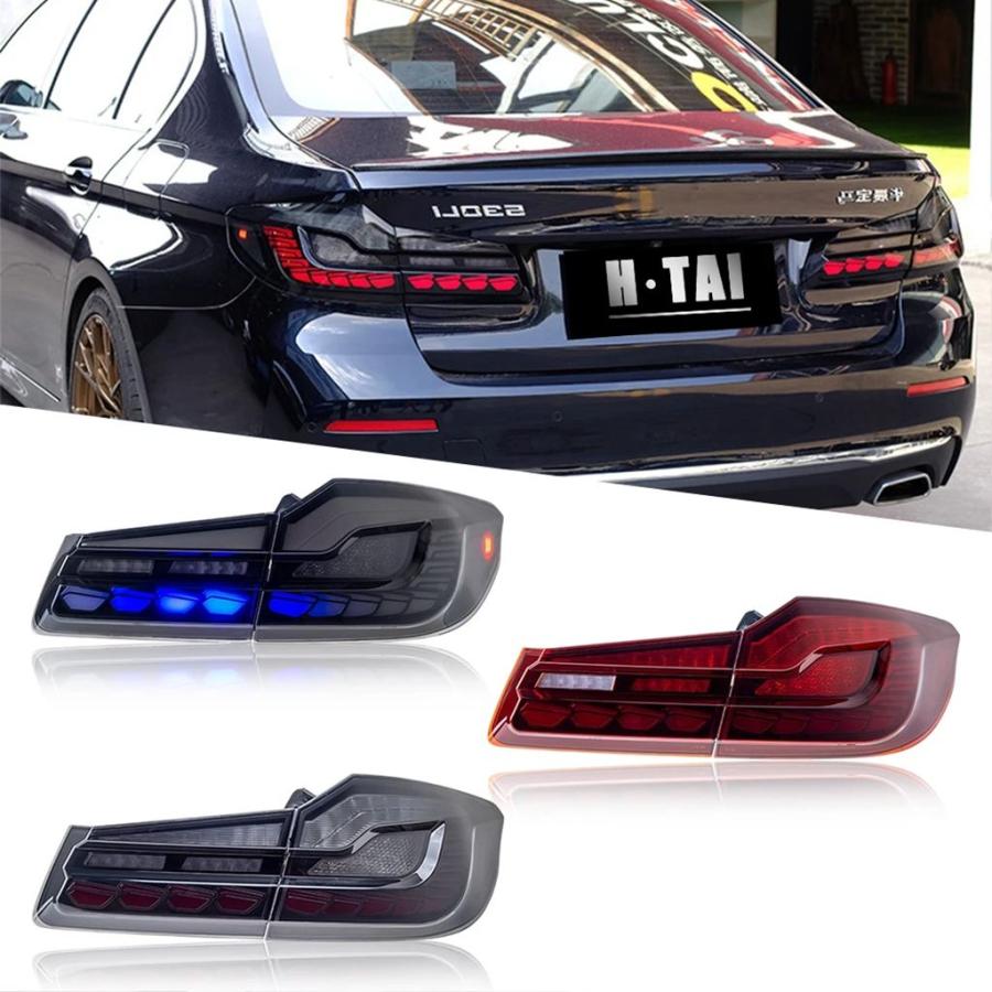 並行輸入品】BMW 5シリーズ G30 G38 2017-2022用ペアLEDテールライト