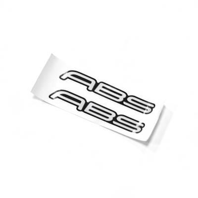 並行輸入品】 バイクフェアリングフロントフェンダーabsステッカー汎用
