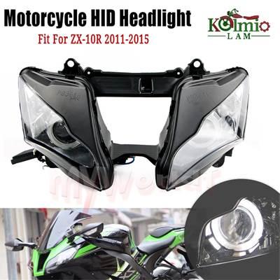 並行輸入品】 カワサキニンジャZX10R 2011-2015バイクヘッドランプ