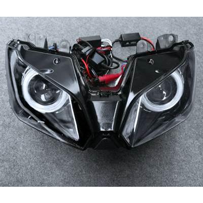 並行輸入品】 カワサキニンジャZX6R 2013-2018悪魔エンジェルアイhid
