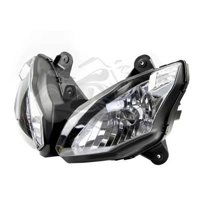 【並行輸入品】 バイクフロントヘッドライトアセンブリカワサキニンジャ650 ER-6F ER6F 2012 2013 2014 2015 2016ヘッドランプニンジャ650の画像