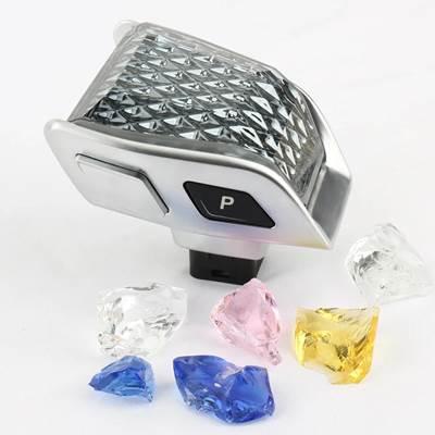 並行輸入品】 LEDクリスタルギアシフトノブ ギアボックスハンドル カー