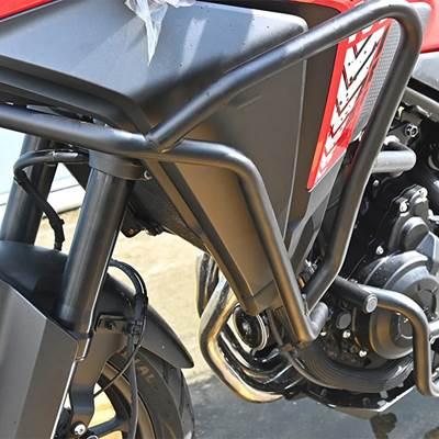 【並行輸入品】 Mtkracing-バイククラッシュバー 上部アンダーバンパー エンジンガード フレームプロテクター ホンダnx500 nx400 2022 24-25の画像