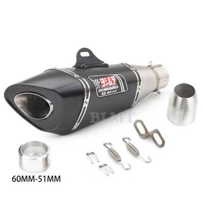 【並行輸入品】 汎用 51 mm 60 mmバイク排気 Db キラー吉村 R11 マフラー Z900 GSXR1000 SV650 R6 R3 ZX6R ZX10 K7 MT07 MT09の画像