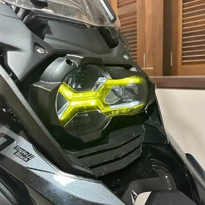 並行輸入品】 R1200GS R1250GS ヘッドライトガードプロテクターレンズ