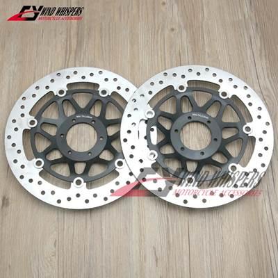 並行輸入品】 296mmバイクフロントブレーキディスクローターホンダ