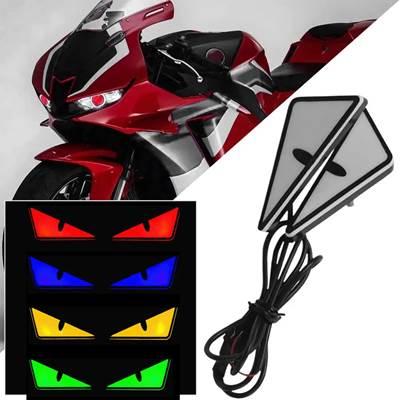 並行輸入品】 バイクデビルアイLEDライト 汎用ヘッドライト ミニ