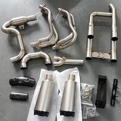 【並行輸入品】 バイク 二輪用フロントエキゾーストサイレンサー カワサキZx4rr zx4r 全年間 zx25r 2022_2