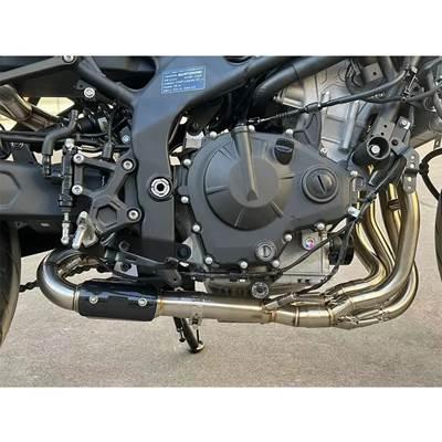 【並行輸入品】 バイク 二輪用フロントエキゾーストサイレンサー カワサキZx4rr zx4r 全年間 zx25r 2022_5