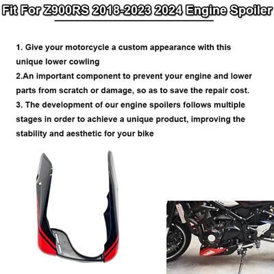 【並行輸入品】 ローマンベリーパンエンジンスポイラー ボディフレームパネルプロテクター カワサキz900rs z 900rs z 900-2018適合_6
