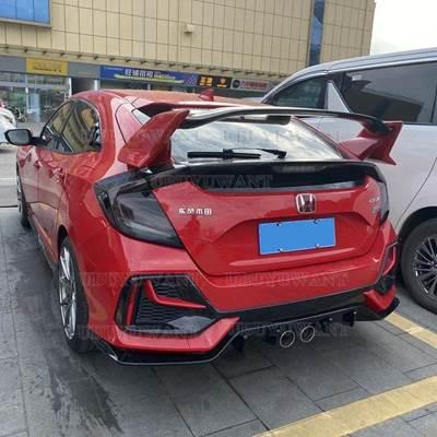 並行輸入品】 ハッチバックリアスポイラー タイプRスタイル