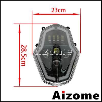 【並行輸入品】 スーパーバイク1090/1190/1050/1290アドベンチャーLEDヘッドライト drlヘッドライトアセンブリ バイク 二輪ヘッドライト フロントライト15-20の画像