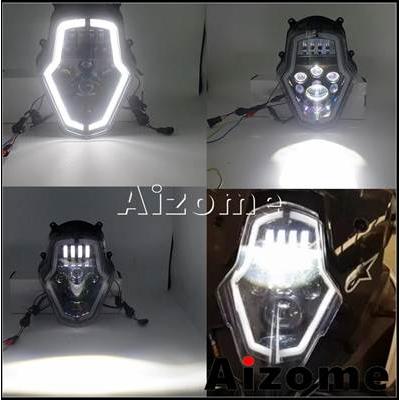 【並行輸入品】 スーパーバイク1090/1190/1050/1290アドベンチャーLEDヘッドライト drlヘッドライトアセンブリ バイク 二輪ヘッドライト フロントライト15-20の画像