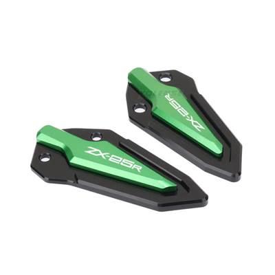 並行輸入品】 バイクCNCフットレストペダルカバー フットペグヒール