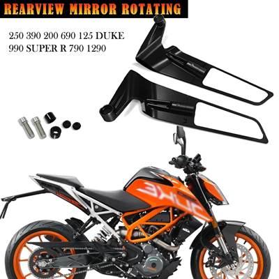 KTM DUKE 200 125 ナポレオンミラー&グリップ KTM DUKE 200 125