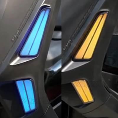 【並行輸入品】 Jpa-バイク用統合ledウインカー ヤマハnmax 155 125 2020 2021用エアフローインジケーターの画像