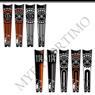 並行輸入品】 ハーレーダビッドソン3Dステッカー ストリート ボブ114