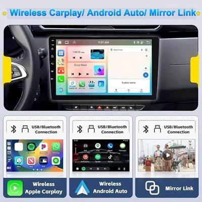 9インチ 2DINカーステレオ　カープレイ　Android Auto対応 Amazon.co.jp: ディスプレイオーディオ 9インチ Androidナビ