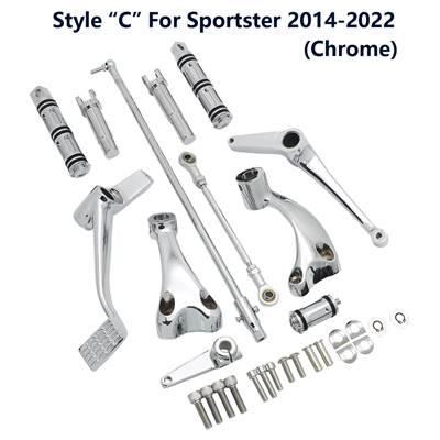 【並行輸入品】 ハーレースポーツスターxl1200c 1200t 883l 883n 14-21 20 19 18 17用バイク用フル制御キット_14