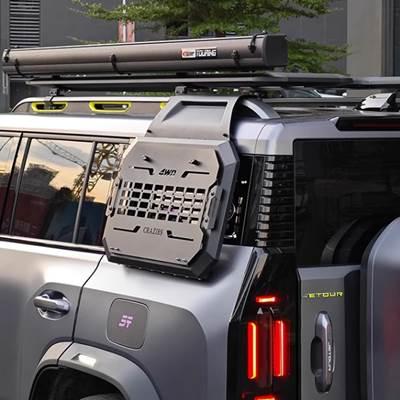 【並行輸入品】 Chery Jetour-自動車用リアウィンドウフレーム メッシュ付きアウターアクセサリー mechaメッシュ 自動車用パーツ t2_2