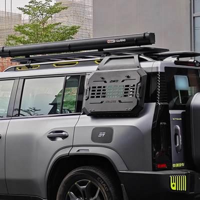 【並行輸入品】 Chery Jetour-自動車用リアウィンドウフレーム メッシュ付きアウターアクセサリー mechaメッシュ 自動車用パーツ t2_3