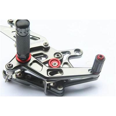 【並行輸入品】 ホンダcbr1000rr 2008 2015 10 11 12 13 14 用アルミニウムバイク 二輪調整可能ブレーキシフター cncの画像