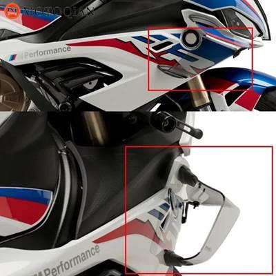 並行輸入品】 バイク用アクリルエアデフレクター フェアリングウィング