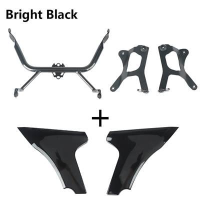 並行輸入品】 バイク用ブラケット付きウィンドデフレクター ハーレー