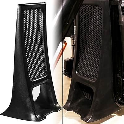 【並行輸入品】 ラジエーターバック-ロングスポイラーカバー harley softailブレークアウトストリートボブファットローライダー 2018-2023の画像