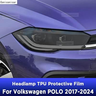 並行輸入品】 フォルクスワーゲン ポロ 2017-2018用ヘッドライト保護