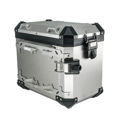 【並行輸入品】 ベネリtrk502x trk 502 x 502x用ブラックアルミニウムバイク 二輪ラゲッジボックスホルダーの画像